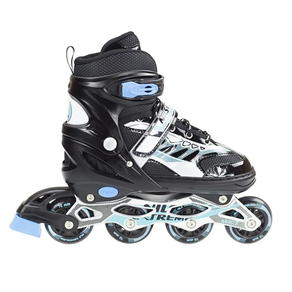 NJ1828 A BLACK SIZE S (31-34) NILS EXTREME INLINE SKATES