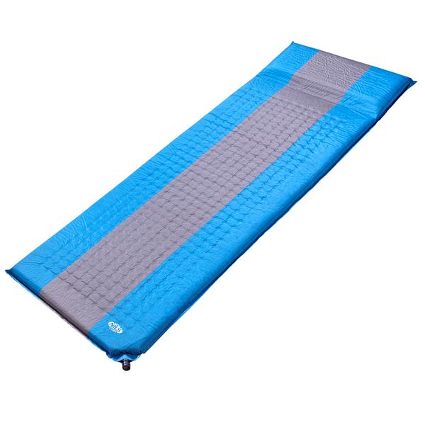 NC4340 BLUE-GREY SELF-INFLATION MAT NILS CAMP