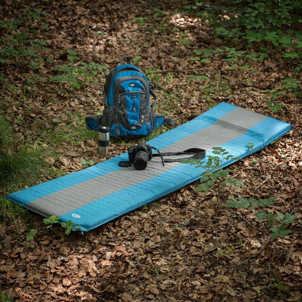 NC4340 BLUE-GREY SELF-INFLATION MAT NILS CAMP