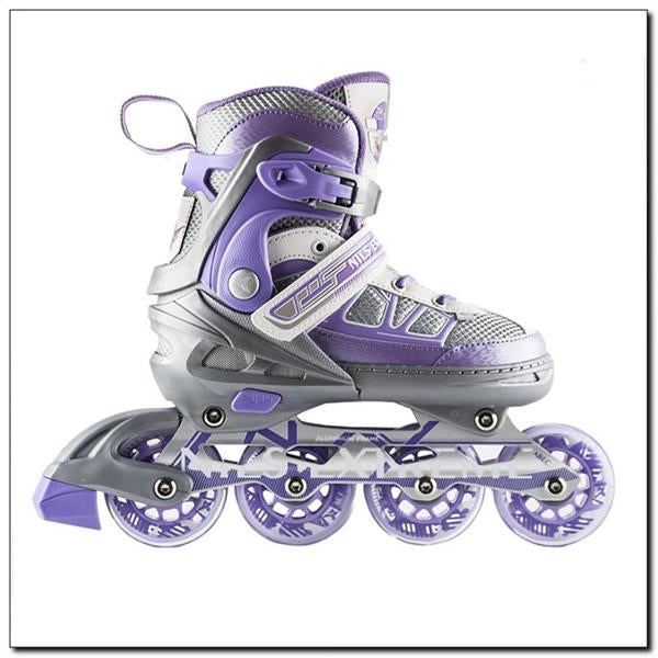 NA0328 A PURPLE SIZE S (30-33) NILS EXTREME INLINE SKATES