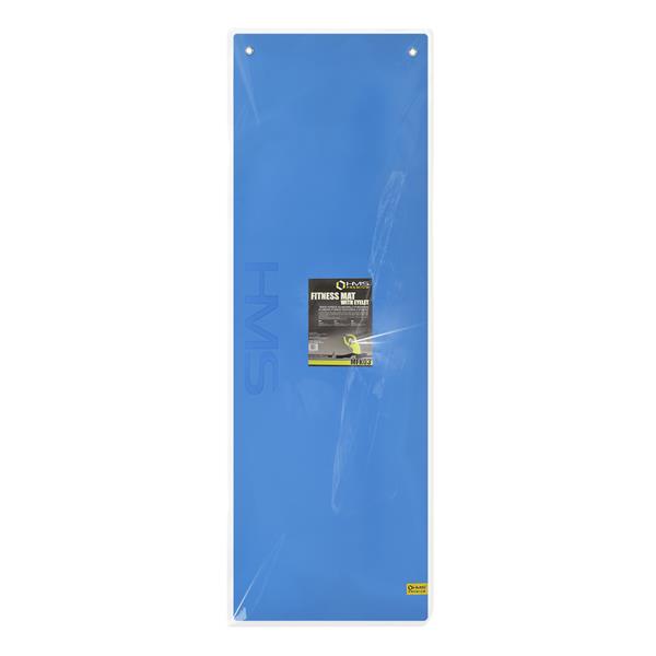 MFK03 BLUE-BLACK CLUB FITNESS MAT WITH HOLES HMS PREMIUM