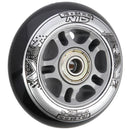 PU 76x24 82A ČERNÁ N (4 ks) + ABEC-9 (8 ks) NILS EXTREME SET