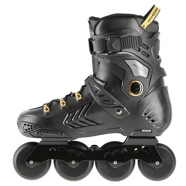 NA20002 BLACK-GOLD SIZE 38 NILS EXTREME SLALOM SKATES