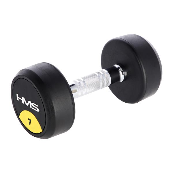 HG PRO 7 KG RUBBER-COATED HMS DUMBBELLS