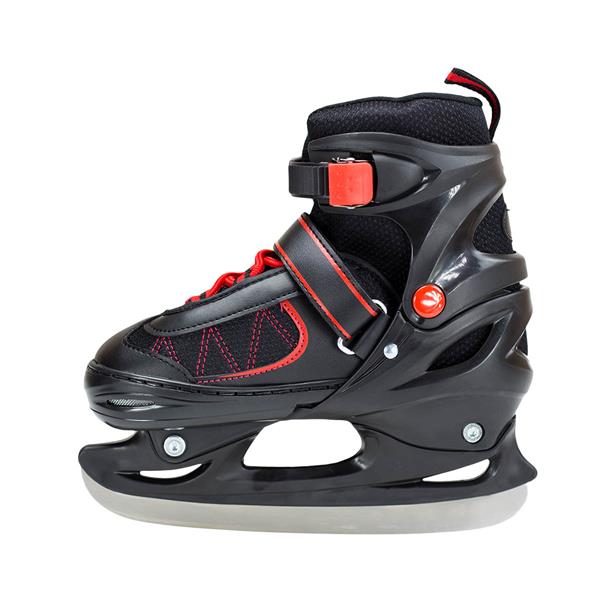 NH7103 A BLACK/RED SIZE M NILS EXTREME HOCKEY SKATES