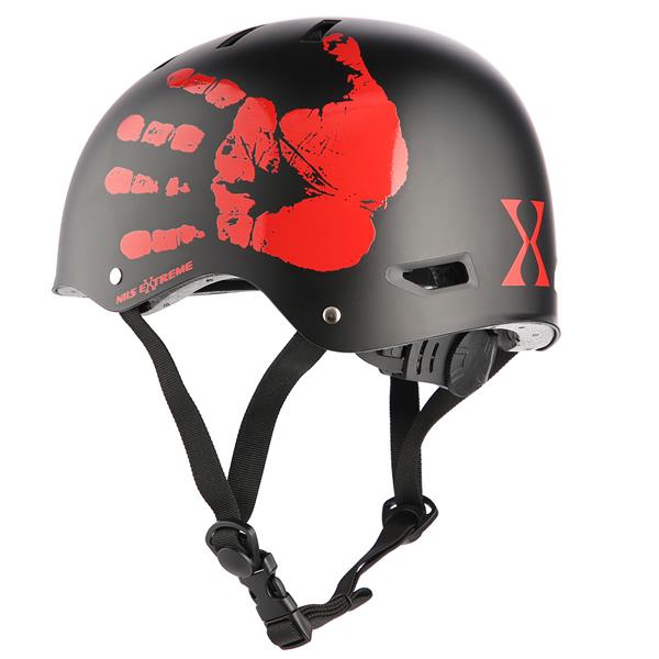 MTW03 BLACK SIZE M (52-59 cm) NILS EXTREME HELMET