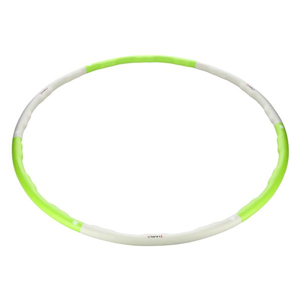 HHP003 GREEN-GREY HULA HOP 1.5KG 100CM HMS