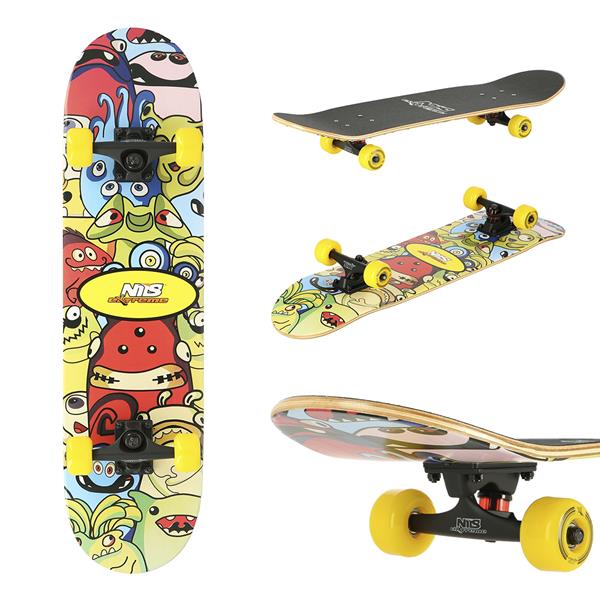 CR3108SA COLOR WORMS 1 SKATEBOARD NILS EXTREME