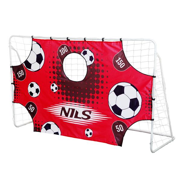 BR240P 2in1 GOAL WITH NET AND TARGET PANEL 240x150cm NILS