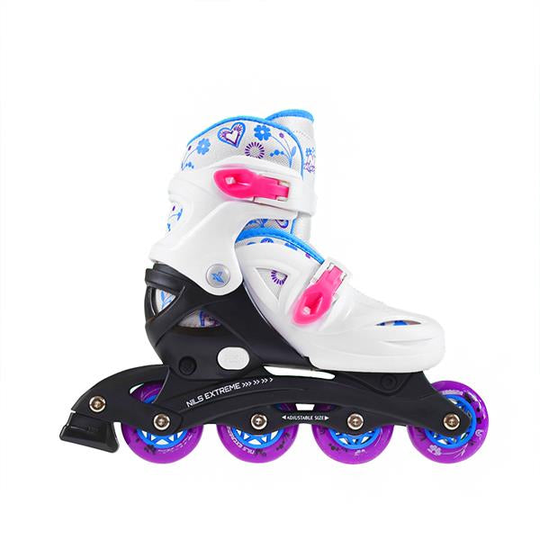 NJ/NA0321 A WHITE SIZE L (36-40) NILS EXTREME ROLLER SKATES