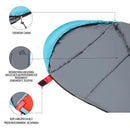 NC2012 ČERVENO-MODRÝ SPACÍ PYTEL NILS CAMP