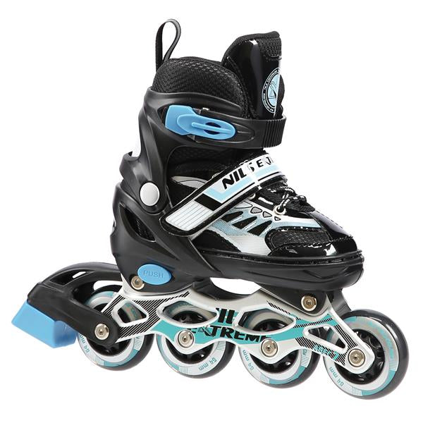 NJ1828 A BLACK SIZE S (31-34) NILS EXTREME INLINE SKATES