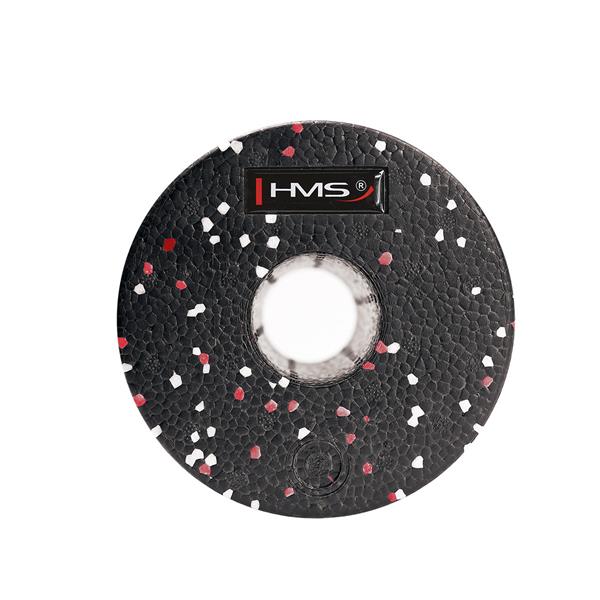 FS115 BLACK/RED DOTS 45CM WAŁEK/ROLLER FITNESS HMS