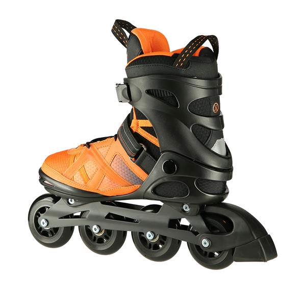 NA14112 BLACK-ORANGE SIZE 42 NILS EXTREME INLINE SKATES