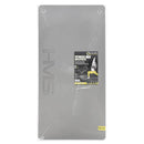 MFK07 LIGHT GREY-BLACK CLUB FITNESS MAT WITH HOLES 120*60CM EVA 15MM HMS PREMIUM