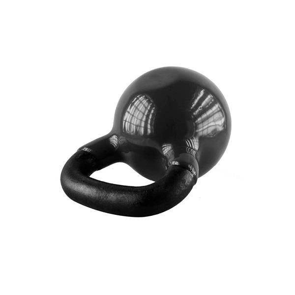KNV04 BLACK KETTLEBELL CAST IRON VINYL-COATED HMS