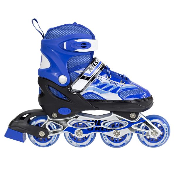 NJ1828 A BLUE SIZE L (39-42) NILS EXTREME INLINE SKATES