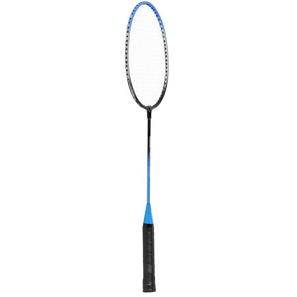 NRZ012 STEEL / BADMINTON SET 2 RACKETS + 3 SHUTTLES + NET + NILS COVER