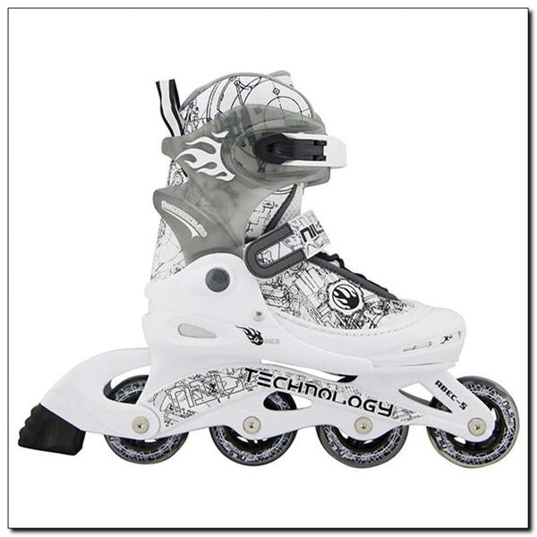 NJ2117 A BLACK SIZE S (30-33) NILS EXTREME INLINE SKATES