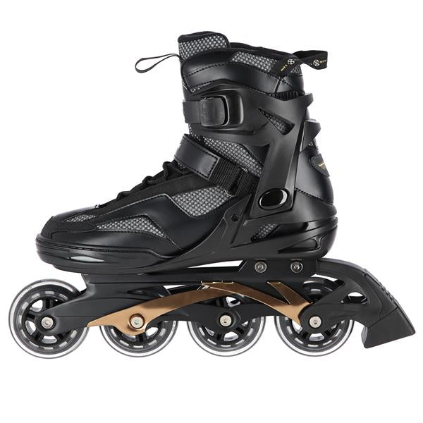 NA2150 BLACK-GOLD SIZE 46 NILS EXTREME ROLLER SKATES