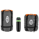 NC2008 ČERNO-ORANŽOVÝ SPACÍ PYTEL VELIKOST L NILS CAMP