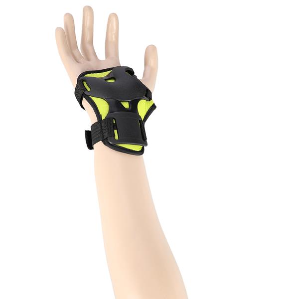Chránič zápěstí H110W ČERNĚ-LIME velikost M, NILS EXTREME