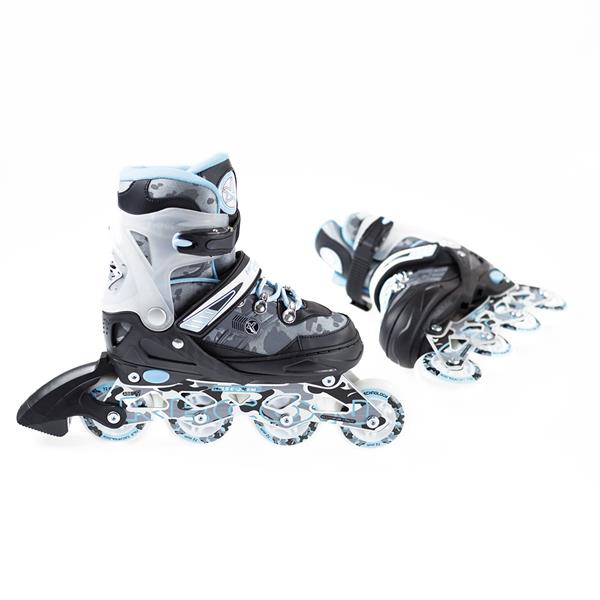 NA1118 A BLUE SIZE S (31-34) NILS EXTREME INLINE SKATES