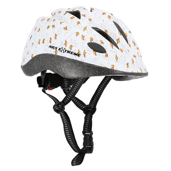 MTV65 WHITE SIZE S (47-55 cm) CHILDREN'S HELMET NILS EXTREME