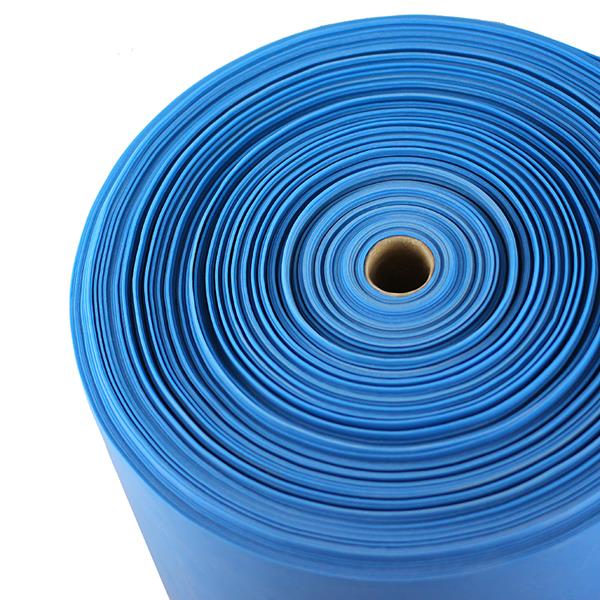 RB01 L. BLUE 0.8 x 150 MM 50M RUBBER ROLL HMS