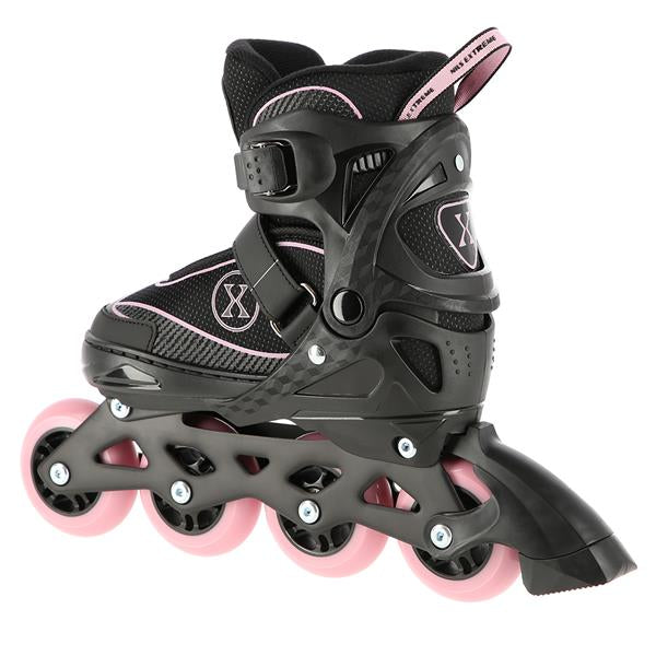 NA11008 BLACK-PURPLE SIZE S (31-34) NILS EXTREME INLINE SKATES