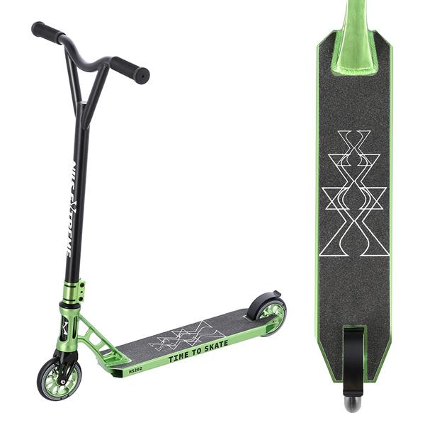 HS202 PRO BLACK-GREEN TRICK SCOOTER NILS EXTREME