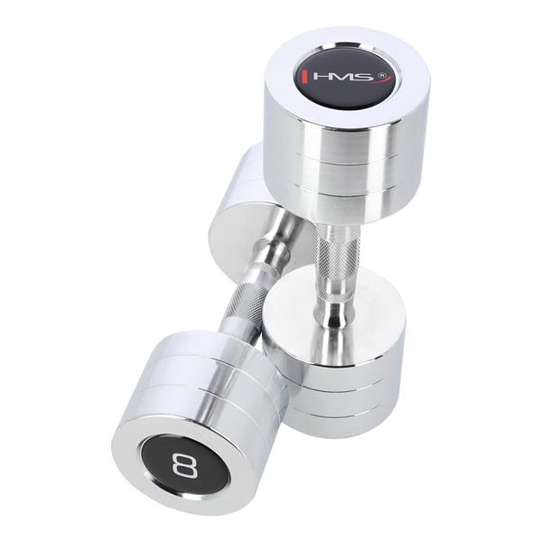 CHD08 CHROME DUMBBELLS (2 pcs.) HMS