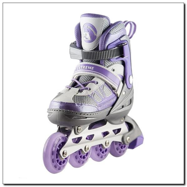 NA0328 A PURPLE SIZE S (30-33) NILS EXTREME INLINE SKATES