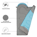 Spací pytel NC2008 mátově šedý, velikost M, NILS CAMP