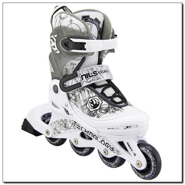 NJ2117 A BLACK SIZE S (30-33) NILS EXTREME INLINE SKATES