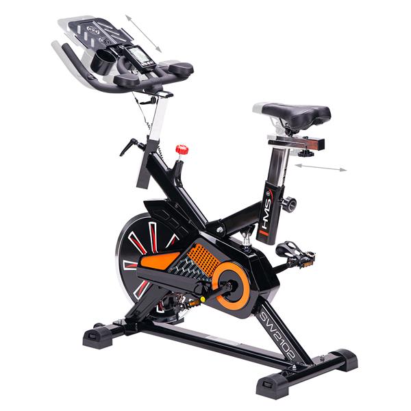 SW2102 ORANGE SPINING BIKE 15KG HMS