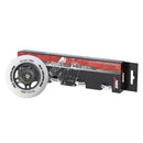 PU 70x24 82A BÍLÁ MATNÁ (4 ks) + ABEC-9 (8 ks) NILS EXTREME SET