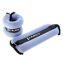 OB04 MODRÁ ZÁVAŽÍ NA RUCE A NOHY 2 x 1 KG HMS