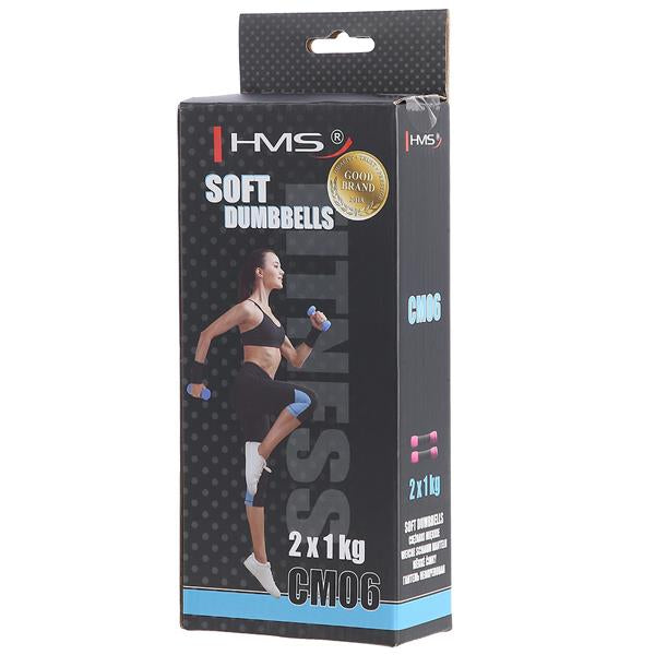 CM06 PINK SOFT WEIGHTS 2 x 1 KG HMS