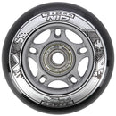 PU 72x24 82A ČERNÁ N (4 ks) + ABEC-9 (8 ks) NILS EXTREME SET