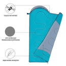 ŠEDOZELENÝ SPACÍ PYTEL NC2008 VELIKOST M NILS CAMP