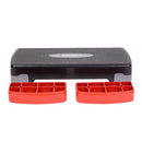 AS003 BLACK/GRAY/RED STEP DO AEROBIKU HMS