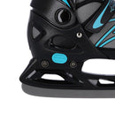 NH2253 A BLACK/BLUE ROZM. S(33-36) ŁYŻWY HOKEJOWE NILS EXTREME