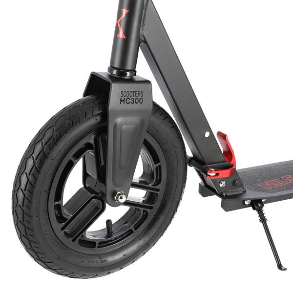 HC300 RED SCOOTER WITH PUMP WHEEL NILS EXTREME