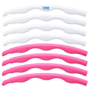 HHP090 PINK-WHITE HULA HOP 0.4KG 90CM ONE FITNESS