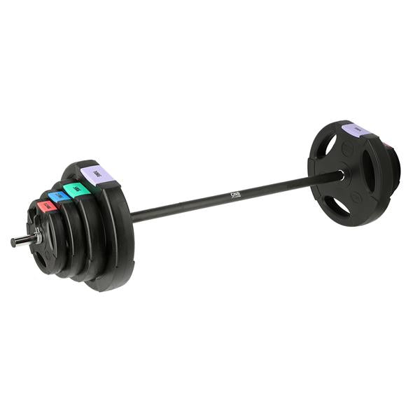 GSPO40 (2 PARTS) 42 KG BARBELL/PLATES COMPOSITE ONE FITNESS