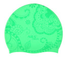 G-TYPE WOMAN SE24 ZIELONY WZÓR CZEPEK SILIKONOWY NILS AQUA