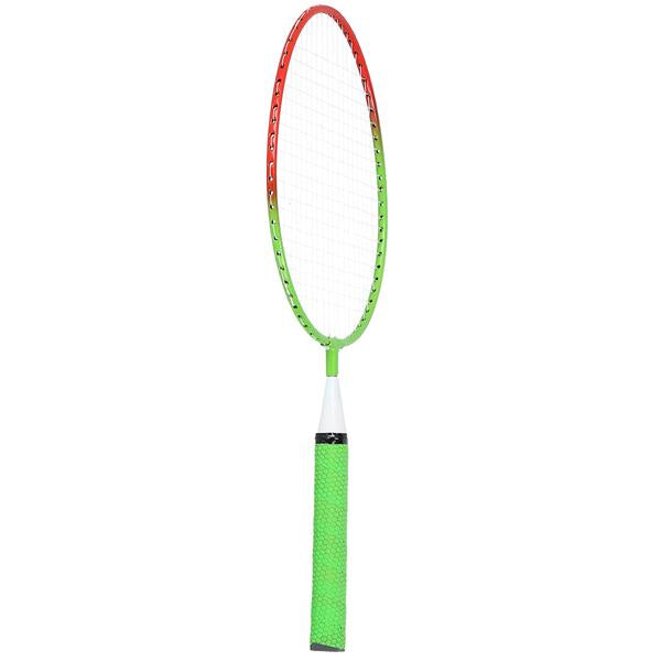 NRZ051 STEEL / BADMINTON SET 2 RACKETS + SHUTTLES + BALLS JUNIOR NILS