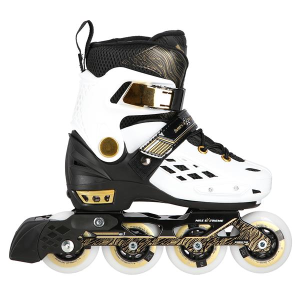 NA20004 WHITE SIZE S (30-33) NILS EXTREME INLINE SKATES