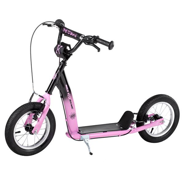 WH113N PINK 12 SCOOTER WITH PUMPED WHEELS NILS EXTREME"